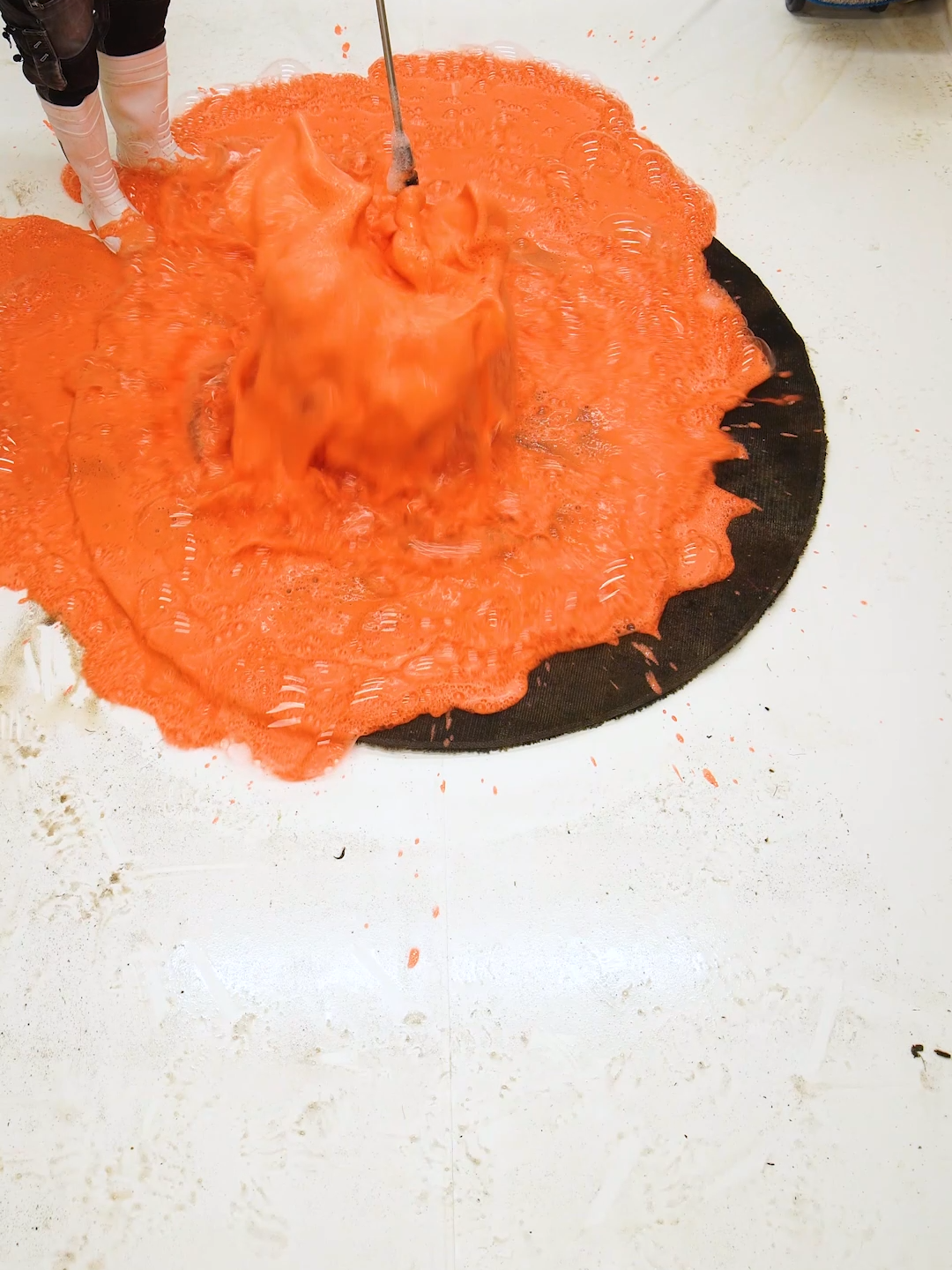 Nobody Was Expecting This ORANGE FOAM EXPLOSION! Satisfying ASMR Carpet Cleaning. #asmr #carpetcleaning #satisfying #oddlysatisfying #restoration