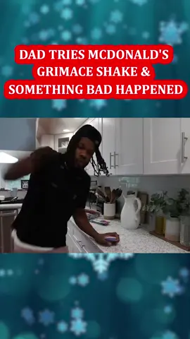 Dad Tries MCDONALD'S GRIMACE SHAKE & Something BAD HAPPENED-💙💙💙💙 - Part 1#shaneandliana #shorts #shorty #shaneandliana8