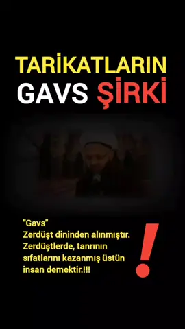 Tarikatların GAVS Şirki..! #tarikat #gavs #şirk 