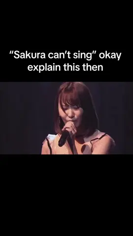 One thing that is so admirable about sakura is how dedicated she is to being a terrible singer 🥹 #sakura #lesserafim #kpop #fyp