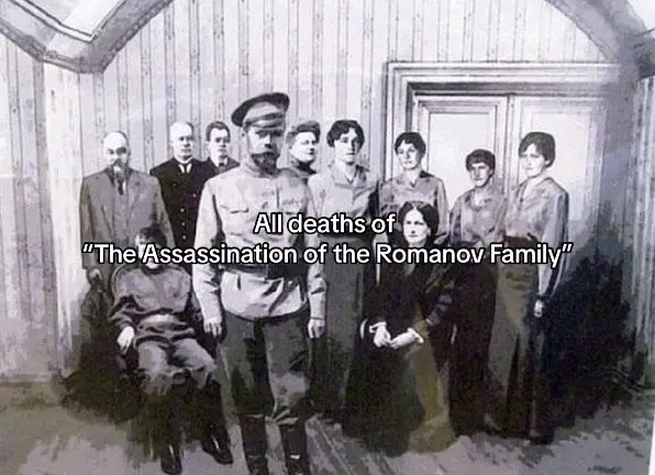 #GrandDuchessOlga #GrandDuchessTatiana #GrandDuchessMaria #GrandDuchessAnastasia #AlexeiNikolaevich #NicholasII  #AlexandraFeodorovna #AlexeiTrupp #EugeneBotkin #AnnaDemidova #IvanKharitonov #fyp #romanovs #romanovfamily #russianempire #russia #xybca #romanov