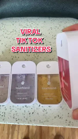 These are selling out so quickly ! #touchlandhandsantitizer #touchland #sanitizer #cleanaesthetic #thatgirl #thatgirkaesthetic 