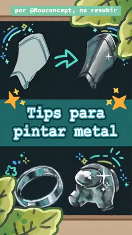 Tips para hacer metales ✨💙 espero que los consejos de hoy os ayuden un montón 🫶🌈 #comodibujar #fyp #tipsdedibujo #dibujo #artedigital #art #arttips #AprendeEnTikTok #tutorialdedibujo #arttutorial 