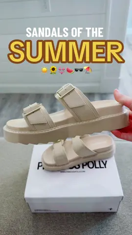 Saw that these were on tiktok shop and had to get them !! @Princess Polly. 😍 They are apart of the Summer Sale and there is a coupon for 15% off if you spend over $69 !  #tiktokshopsummersale #princesspolly #princesspollyhaul #sandals #summersandals #mabellesandals #platformshoes #platformsandals #summershoes #princesspollysale 