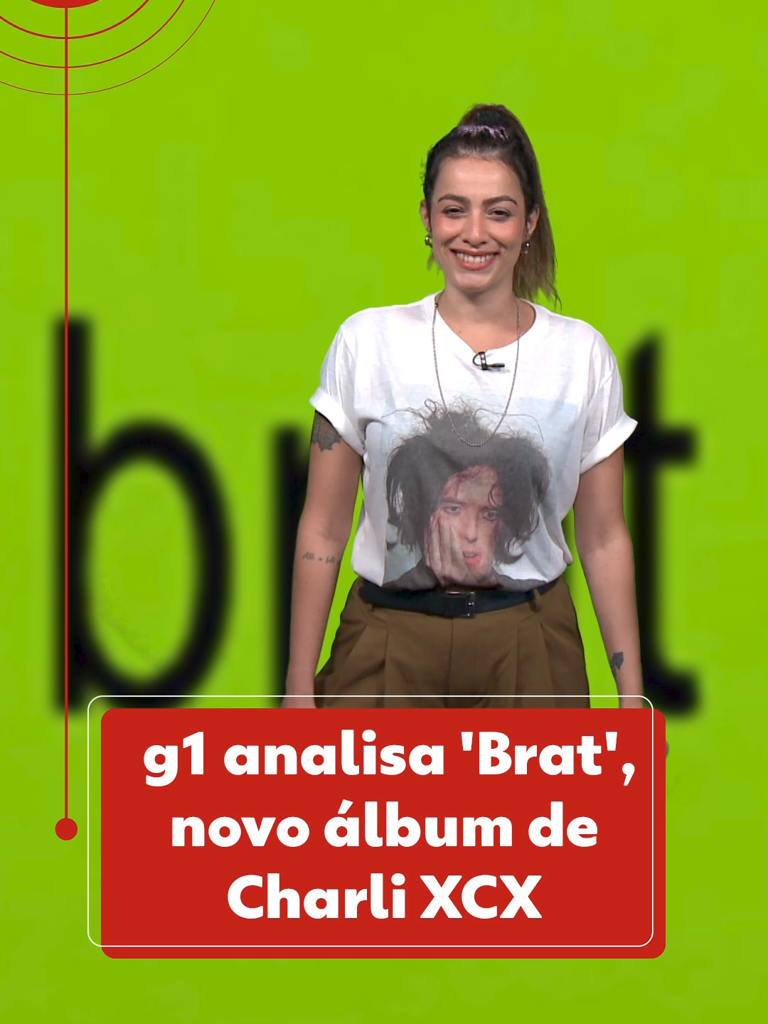 💚 Onda brat - Percebeu que no feed tá tudo colorido num tom de verde meio duvidoso? É o efeito brat. Se você ainda não pegou a referência, a gente te explica: a cor ganhou as redes sociais depois do lançamento do novo álbum (que leva esse nome, 'Brat') da cantora britânica Charli XCX. Talvez você não saiba quem é ela (e tudo bem, porque geralmente ela é definida como 