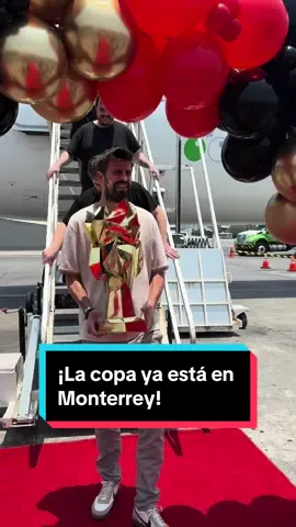 ¡La copa ya está en Monterrey! #kingsworldcup 
