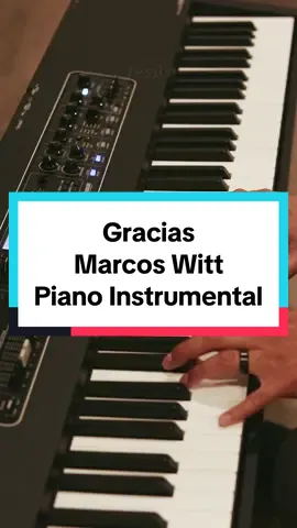 Gracias | @Marcos Witt | piano instrumental cover🎹🎵 #music #worshipmusic #piano #yamahack88 #fypツ #faith #tiktok #parati #explore #Love #fun  #christiantiktok #reel #church #tecladista #alabanza #adoracion #praiseandworship #spontaneous #pentecostal #cover #instrumental #marcoswitt 