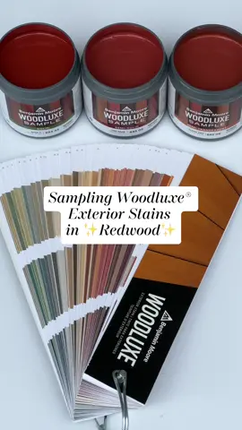 Do you have an exterior stain project on your to-do list? Whether you’re refreshing your deck, fence, siding or outdoor furniture, opacity plays a big part in choosing the right Woodluxe Exterior Stain for your project. From translucent to solid, watch to see how different Redwood ES-20 looks in each opacity! Visit benjaminmoore.com or your locally owned store to learn more about which one is right for you and to shop exterior stain samples. #BenjaminMoore #ExteriorStain #Exterior #Deck