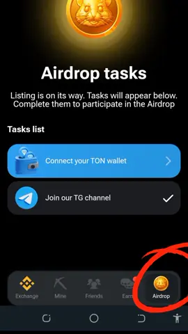 How to connect Ton wallet to Hamster Kombat 