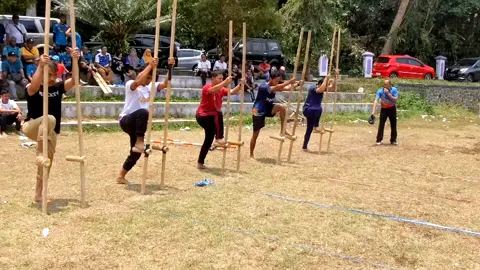 Dibuang Sayang #egrang #permainananak #tradisional #fyp #viral #tiktok 