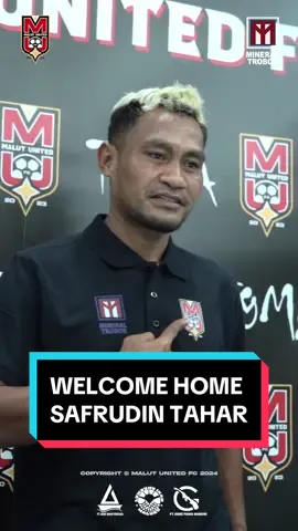 𝐑𝐄𝐒𝐌𝐈 ✍️ Malut United menambah jumlah pemain asal Maluku Utara ke dalam skuad dengan merekrut bek kelahiran Ternate, Safrudin Tahar. Tahar telah menandatangani kontrak dan siap berjuang bersama Malut United mulai musim 2024-2025. #malutunitedfc #malutunited #sepakbola #liga1 #indonesia #KitaUTD #TrobosTerus #LaskarKieRaha #Toma 
