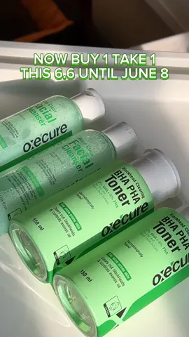 Need a little push to start your own skincare routine? Start easy with our best-selling Cleanse and Tone Duo! 👋🏻#oxecure #oxecureph