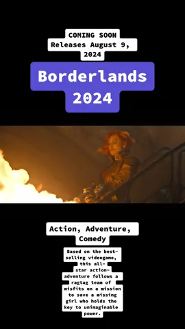 Borderlands 2024 #action #adventure #comedy #fyp #fypシ゚viral #trailer #movie #Borderlands 2024 #exclusive #look