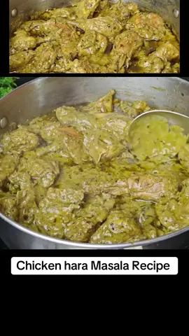 Chicken Hara Masala Recipe #sarachefkhan #foryou #foryoupage #canada #viral 
