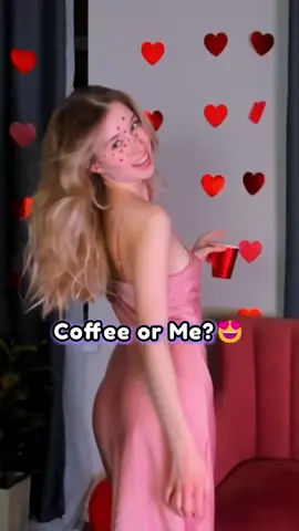 Coffee or me? 😂🫢