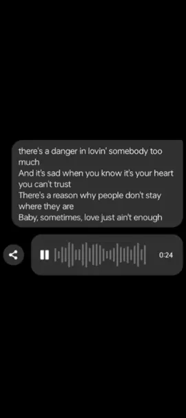 baby, sometimes love just ain't enough :< #sometimeslovejustaintenough #fyp #voicemessagesongcover 