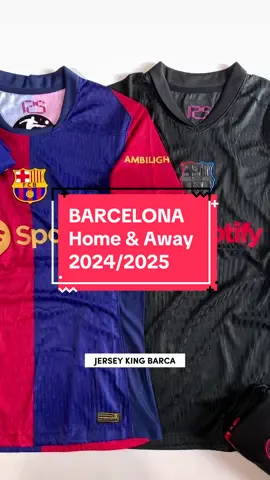INI APIK BANGET SIH! Jersey Barcelona Home & Away 2024/2025 💙❤️