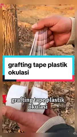 grafting tape plastik okulasi #goodthing #foryou #trend #shop #tool #TikTok #tools #indonesia #efficient #install #grafting#farming#planting 