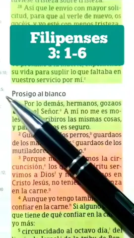#lecturabíblica Filipenses 3:1-6