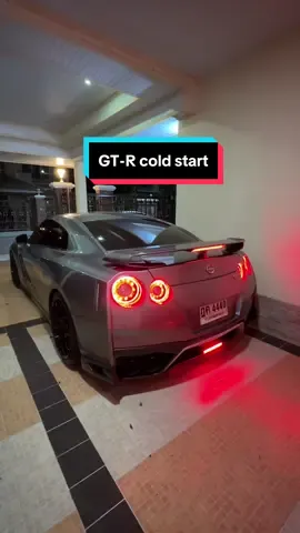 GT-R cold start #nissan #GTR #R35 #JDM #อย่าปิดการมองเห็น #นานแล้วไม่ได้ลงคลิป 