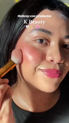 K-beauty  Maquillaje con productos del K beauty La verdad no sólo utilizo skincare coreano, también amo los productos del k-beauty en maquillaje y en conjunto en tu rutina hacen que la piel ae vea flawless y fabulosa. Ya para nadie es un secreto que amo el K beauty 🫶🏼🎀✨ #kbeautyskincare #kbeautymakeup #kbeautyproducts #kbeautynicaragua #makeupcoreano #makeuplover #koreanbeauty #kbeauty 