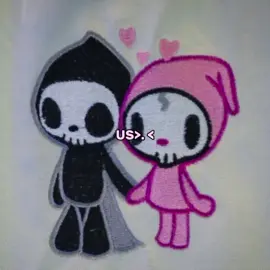 Us? :3 Pink and black 🩷🖤 >. <