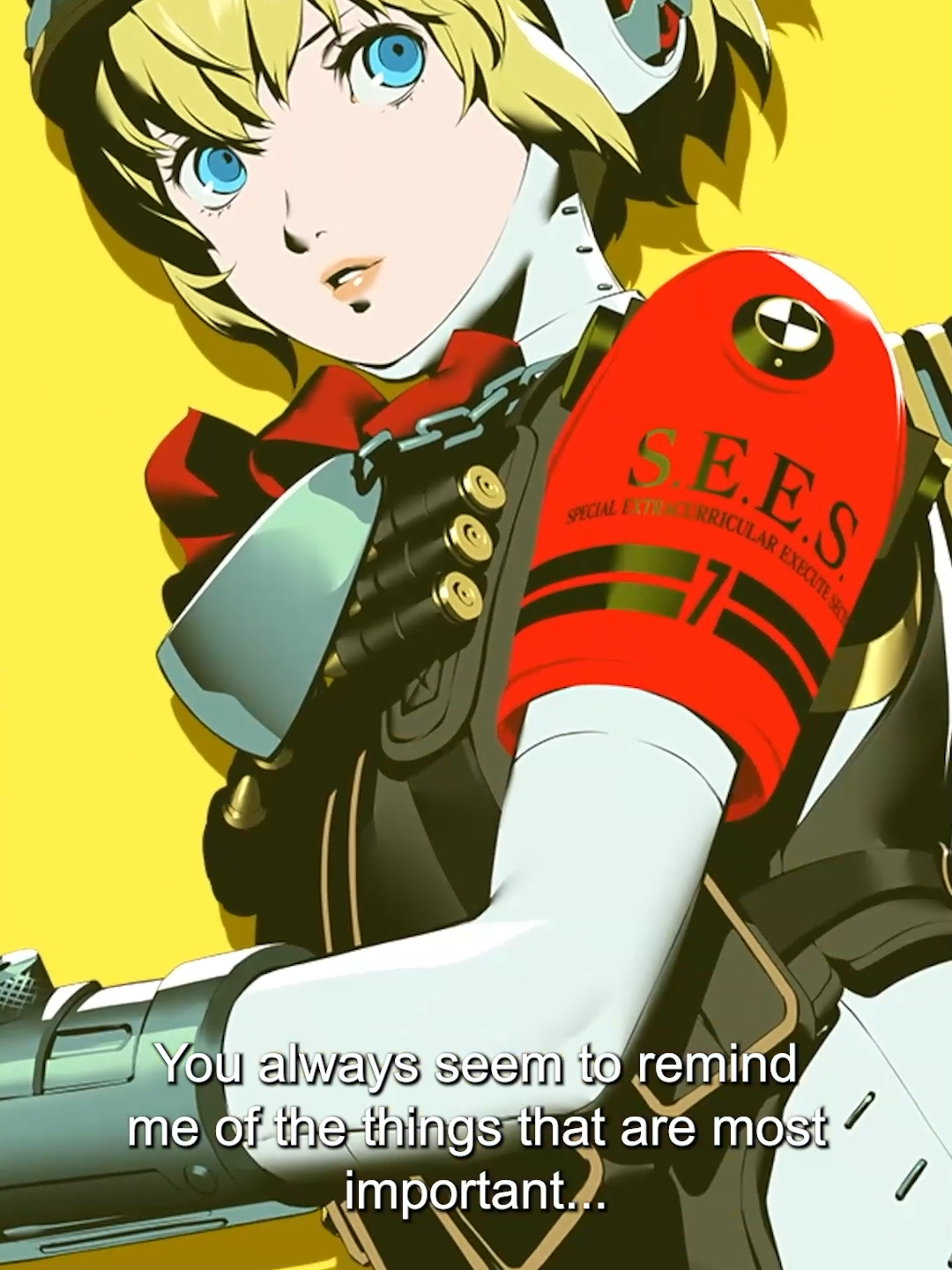 Her wish will become her strength. 🌠 Go beyond the journey in Episode Aigis -The Answer- on September 10th, 2024! #atlus #persona #persona3 #persona3reload #gaming