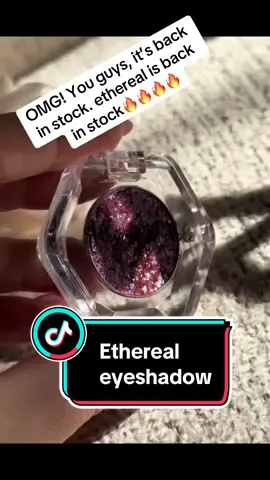 You guys its back in stock🔥🔥🔥🔥 Ethereal by @Adriana Nichole Cosmetics #makeuptok #eyeshadow #ethereal 