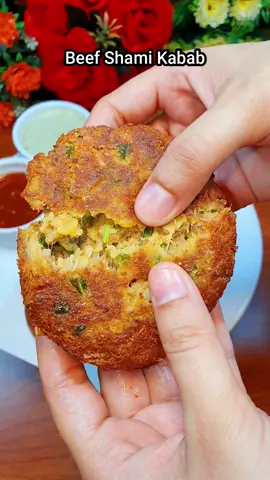 Beef Shami Kabab Recipe😋🔥Detailed Recipe Available On My YouTube Channel 