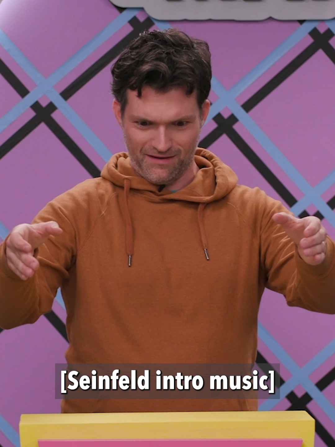 ⚠️Be careful around mysterious briefcases filled with sitcom music #makesomenoise #seinfeld #joshruben #improv @joshrubenstuff