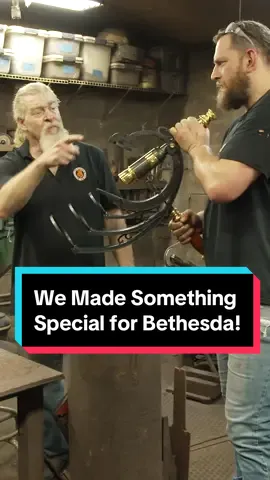 #Ad This week on Man at Arms, we made something special for @Bethesda #ESO #WhatToPlay #ElderScrollsOnline #GamingOnTikTok 