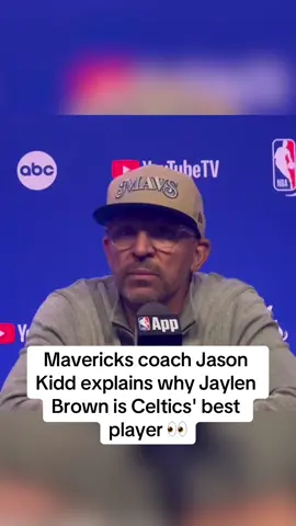 Jason Kidd was asked about the difficulty of game-planning for Jaylen Brown, and his message was clear. (via NoaDalzellNBA/X) #NBA #nbatiktok #basketball #dallas #mavericks #boston #celtics #nbafinals #jaylenbrown #jasonkidd 
