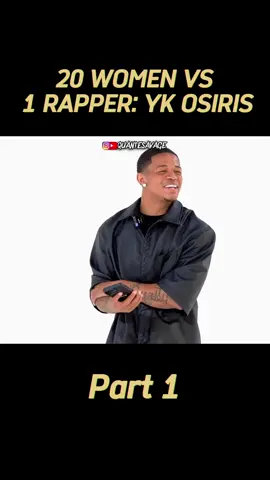 20 WOMEN VS 1 RAPPER: YK OSIRIS#girl #women #tiktok #viral #foryou #singleguy 