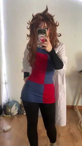 i KNOW i had to do this audio with this wig 😭🙏#dreads #cosplay #android21 #dragonball 