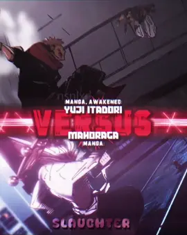 Awakened Yuji vs Manga Mahoraga (My opinion) #fypシ #makethisviral  