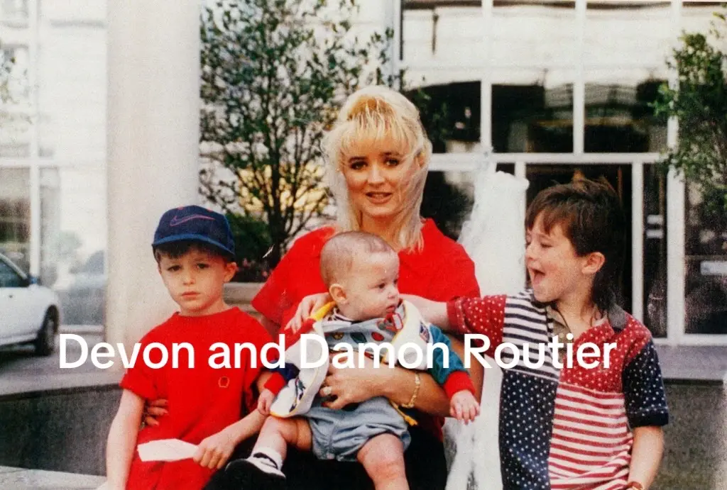 On June 6, 1996, at 2:31 am, 9-1-1 dispatchers in Rowlett, Texas, received a call from the Routier residence at 5801 Eagle Drive. Routier told the operator that her home had been broken into and that an intruder had stabbed her children, six-year-old Devon and five-year-old Damon, and cut her throat. Police arrived within three minutes of the 9-1-1 call.They discovered a window screen in the garage had been cut, which indicated a possible entry point for an intruder. Routier told the police that she had fallen asleep on the couch with her two boys while watching television, only to wake up later and discover an unknown man in her house. She stated that as she approached him, the man fled, dropping the knife in a utility room as he ran. The window sills in the garage had untouched layers of dust, including the window that had been cut, implying that no one had actually climbed through it, and the mulch in the flower beds between the garage and the backyard gate was undisturbed. However, a fingerprint was found on the windowsill which was determined in 2002 not to belong to anyone in the family Both Damon and Devon sustained fatal injuries.[6] Her wounds, described as superficial,came within two millimeters of her carotid artery. Routier was treated at a hospital and released two days later. Her youngest son, 7-month-old Drake, was asleep upstairs with her husband Darin at the time of the murders; both escaped harm. Four days later, on June 18, Routier was arrested and charged with capital murder. Routier's trial began on January 6, 1997, in Kerrville, Texas. The prosecution suggested that Routier murdered her sons because of the family's financial difficulties and described Routier as 