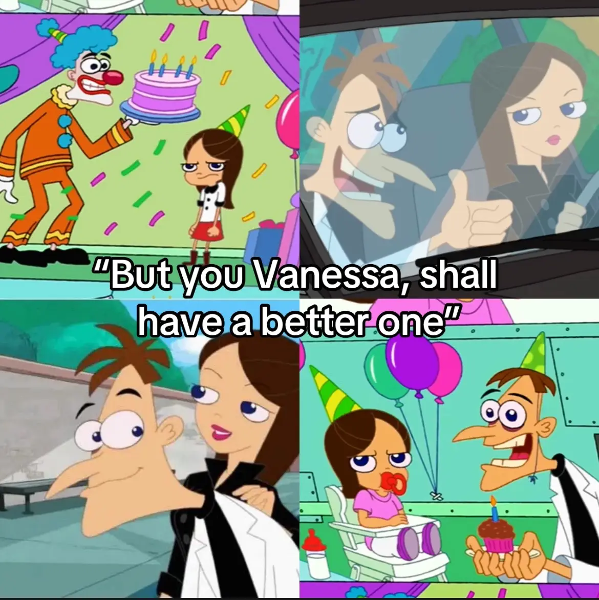 late to this trend but they deserve the world #fyp #phineasandferb #doofenshmirtz #vanessadoofenshmirtz #vanessa #fatherdaughter 