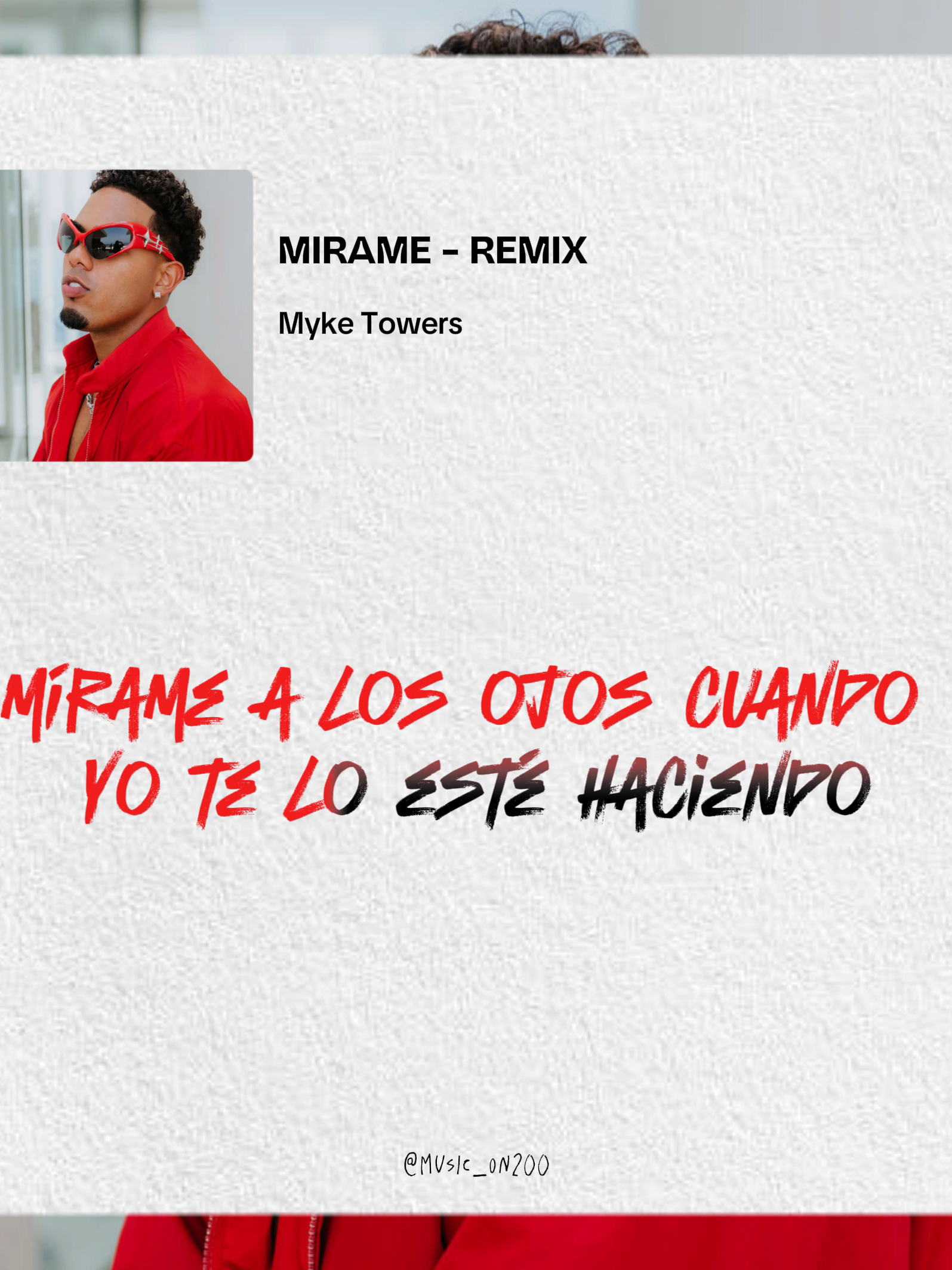 Mirame Remix - Myke Towers  #myketowers #mirame #lyricsvideo #music #musica #viejaescuela #clasico #clasicosdelreggeaton #reguetonviejo #reggaetonantiguo #parati #rolasparaestados #music #musica #lyrics #rolas #paradedicar  #letrasdecanciones #parati #foryou #tendencia #fyp #fypシ #rolitas #music #videolyrics #tiktok #viral #estadosparawhatsapp #paradedicar #parat #reggaeton #musica #dedicala #dedicalarolita #rolasbrutales #canciones #cancionesparadedicar #paratiiiiiiiiiiiiiiiiiiiiiiiiiiiiiii #pinchetiktokponmeenparati #letras #lyric #videosvirales #edits #cancionesparahistorias #rolas30seconds #pinterest #indirectas #indirectasdirectas #trap #indirectas #pareja #romántico  #whatsapp #letrasdeamor #estados #tendencia #pinterest #ánimo #spotify #rolitaschidas #rolasparaestados #greenscreen #indirectas #tendencia #remix #songtime #explore #viralvideos #trap #rap #longervideos #oldschool #rolitasparadedicar #tiktokviral #foryoupage #letras