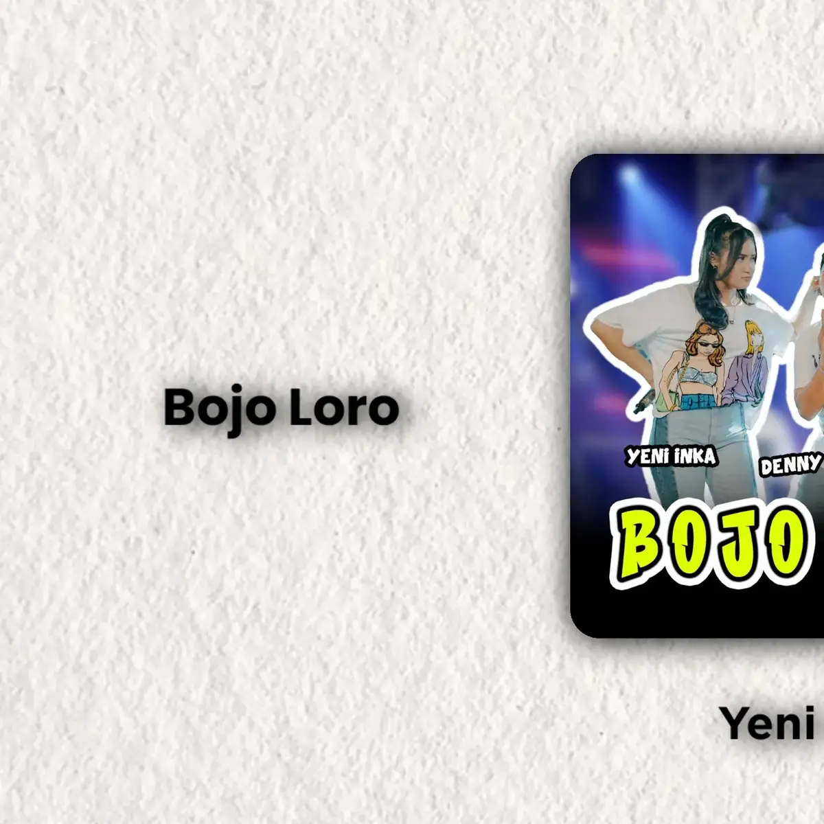 Bojo Loro #liriklagu #fypage #lyrics 