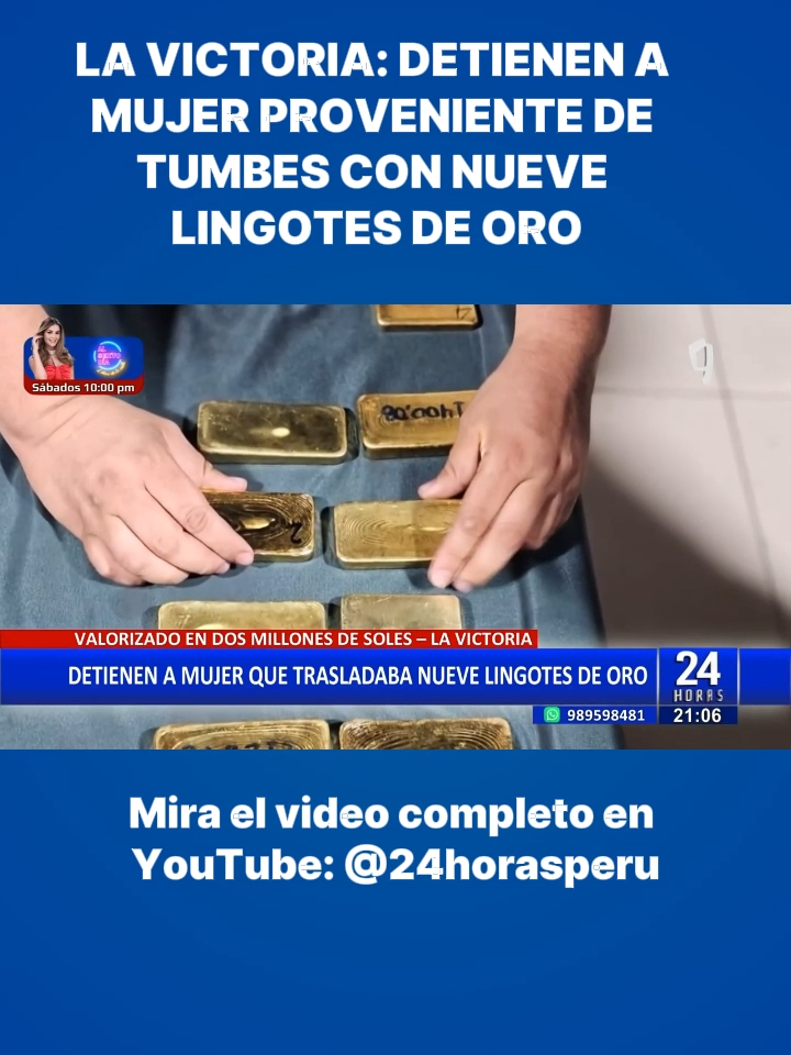 👉 Tras una llamada de un presunto trafico de huacos, patrimonio cultural del Perú, agentes de la PNP acudieron hasta el terminal terrestre de la empresa Civa localizada en La Victoria para realizar un operativo. #LaVictoria #Oro #Lingotes #PNP #PanamericanaTV