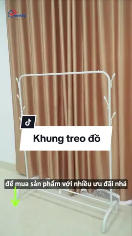 Giải pháp cho một căn phòng gọn gàng các bác ơi 😍  #khungtreo #khungtreoquanao #ketreoquanao #ketreodo 