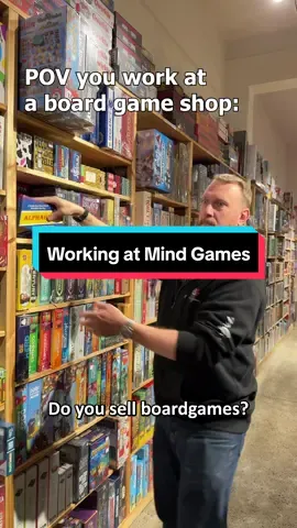 Working in a board game store...  . . . #boardgames #boardgamenight #boardgame #game #games #gamesnight #boardgaming #boardgamers #tabletop #tabletopgame #tabletopgames #tabletopgaming #gaming #mindgames #mindgamesvic #mindgamesaustralia 