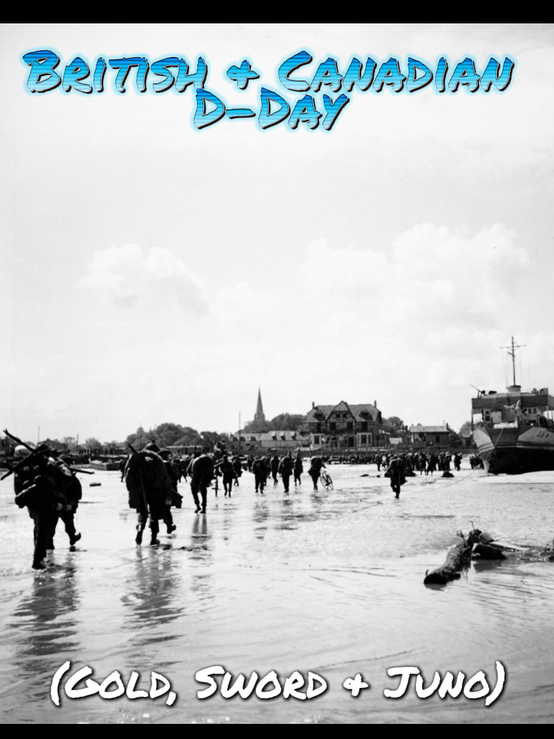 D-Day From The British & Canadian Perspectives (1944) - Colorized & Restored Footage of WW2 With Sound Design. This footage contains clips of Operation Overlord, otherwise known as 