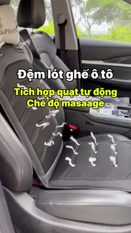 Đệm lót ghế ô tô có quạt tự động và massage thoáng mát cao cấp #demlotghe #demlotghexehoi #demmassage #demtualungmassage #phuquygiadung #phuquytienich #phuquygiadungtienich 