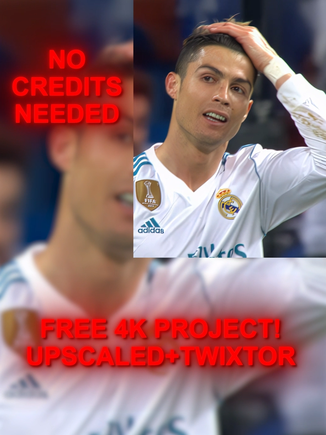 FREE 4K PROJECT! for your edits!  | #fyp #aftereffects #ronaldo #football #fypシ゚viral