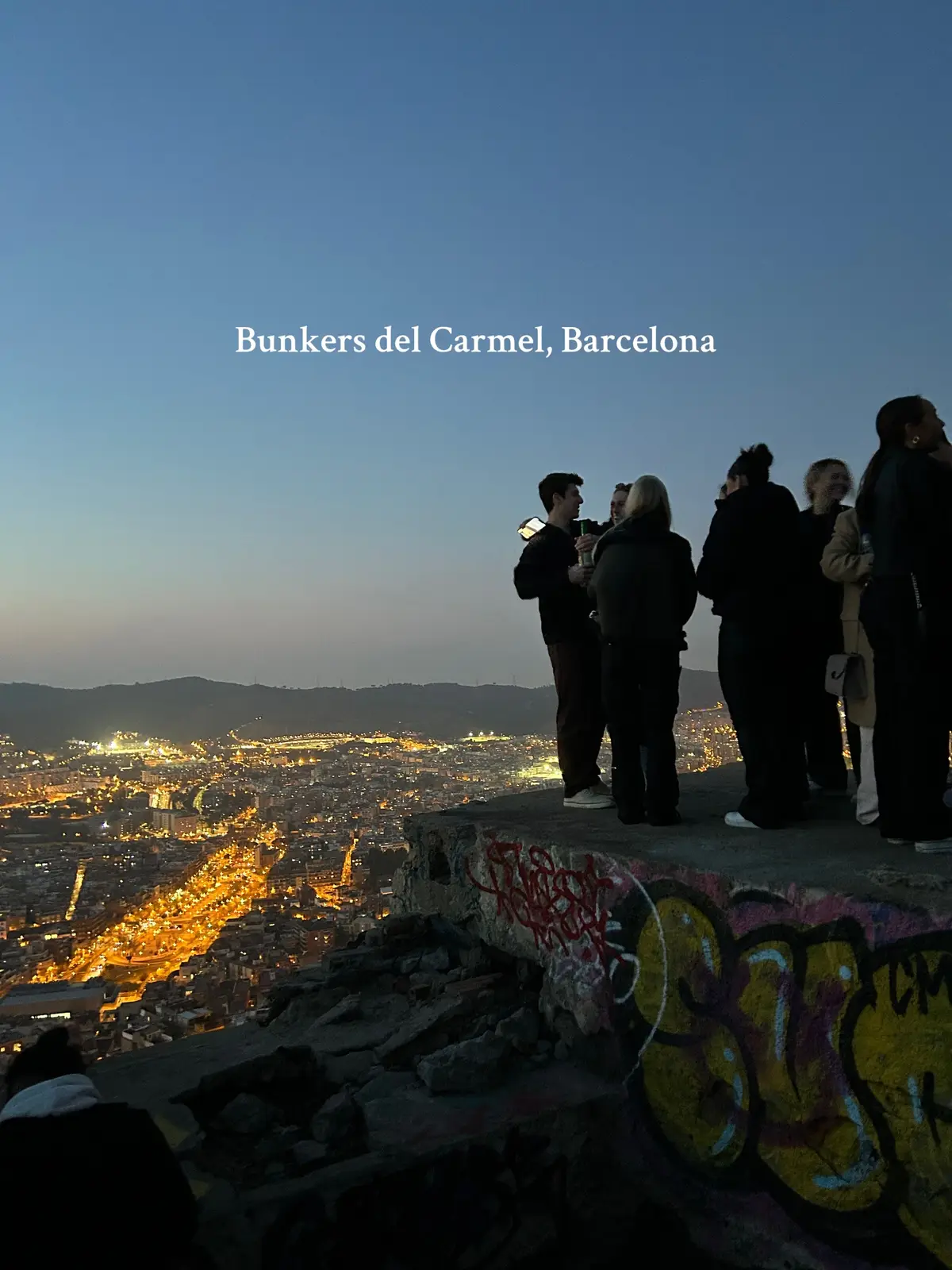 Such a long walk but worth it. Is it still open? #barcelona #traveltips #solotravel #travel #spain #bunkersdelcarmel 