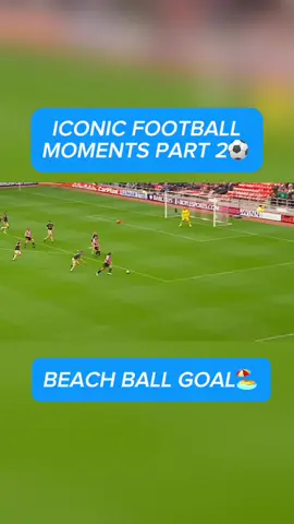 Darren Bent’s beach ball goal⚽️🏖️ #football #iconic #PremierLeague 