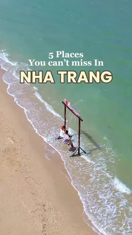 5 Places You Can't Miss In Nha Trang, Viet Nam --- Cre: @the_trippingcouple  Follow Vietnamheadout for helpful travel tips and interesting things in Viet Nam #vietnam #vietnamtravel #vietnamheadout #trip #vietnamtrips #travel #nhatrang 