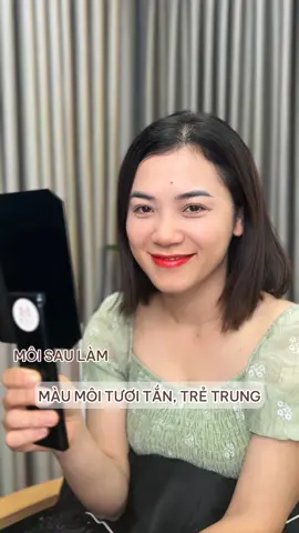 trẻ ra vài tuổi sau phun moii tại M.Ò.I là có thật chị em ạ 😊 #lamdep #xuhuong #moibeauty #phunmoi #phunmoicollagen 