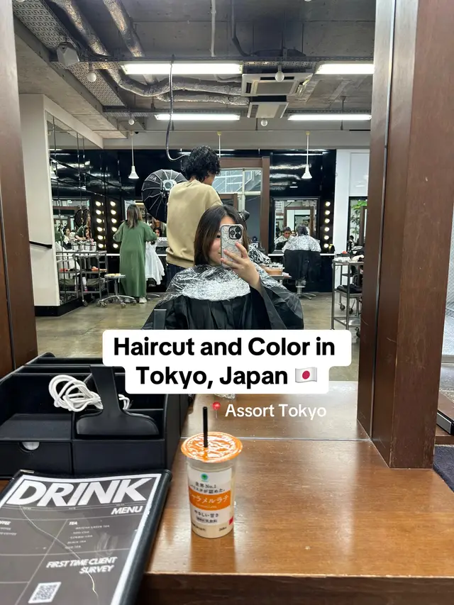 Bless @ASSORT INTL HAIR SALON ✨ #haircutinjapan #japansalon #assorttokyo #assorthair #90slayers #highlights #tokyohairsalon 